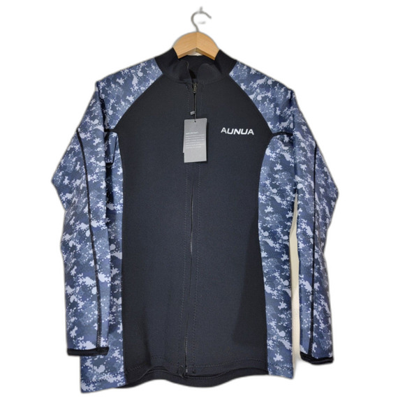 NWT AUNUA Digital Camo Neoprene Wetsuit Jacket -  M/L - Picture 2 of 6